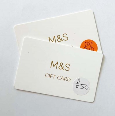 Lot 139 - Marks & Spencer (x2) - Total face value £200
