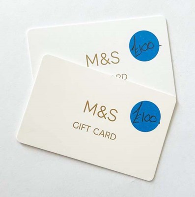Lot 140 - Marks & Spencer (x2) - Total face value £200