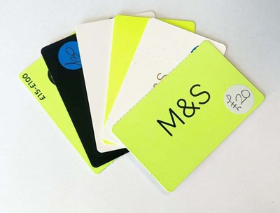 Lot 143 - Marks & Spencer (x6) - Total face value £200