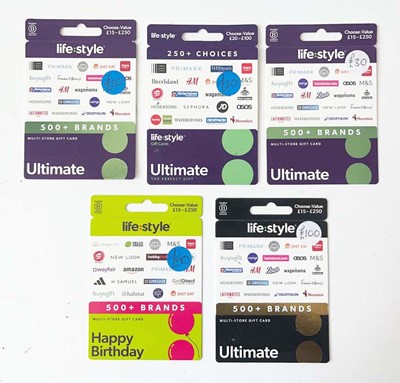 Lot 157 - Lifestyle (x5) - Total face value £200