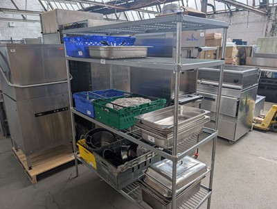 Lot 721 - 4 tier pot rack