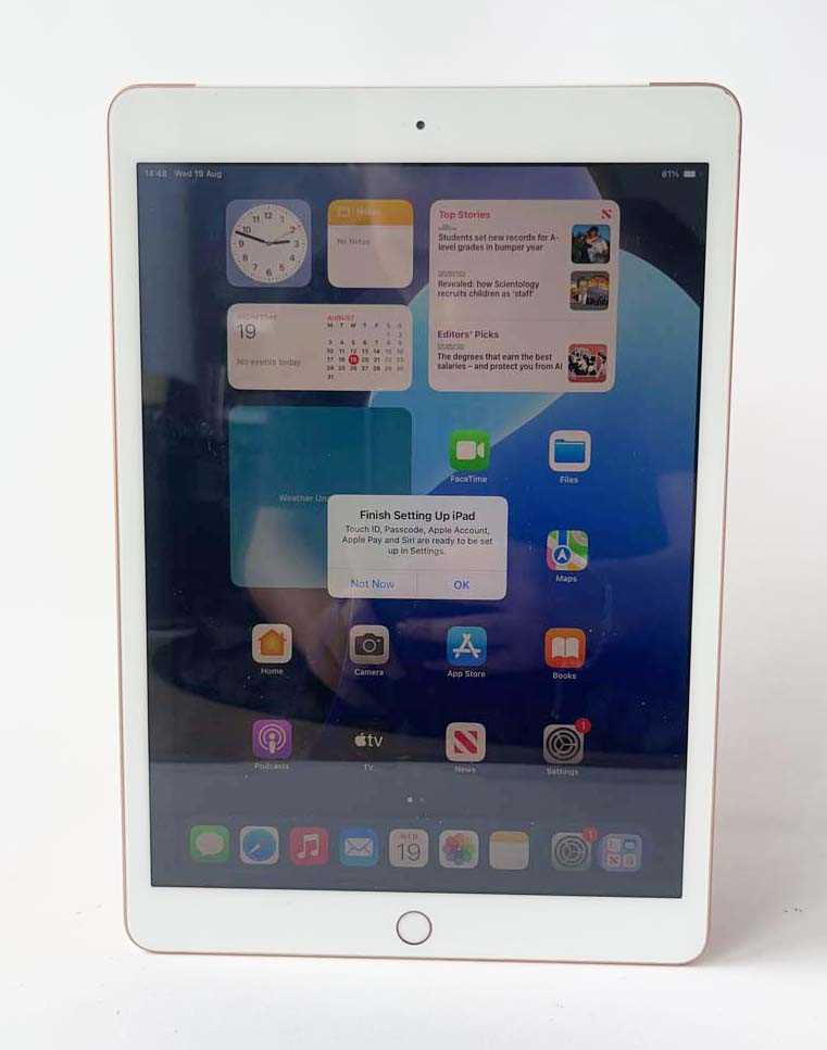 Lot iPad 7th Gen 32GB Gold (WiFi & Cellular)