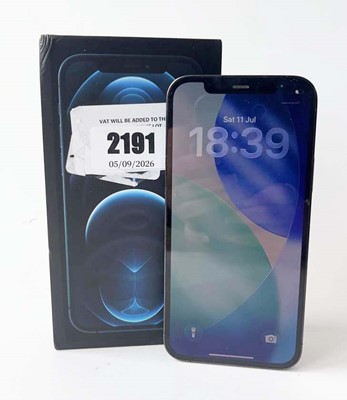 Lot iPhone 12 Pro 128GB Pacific Blue with box