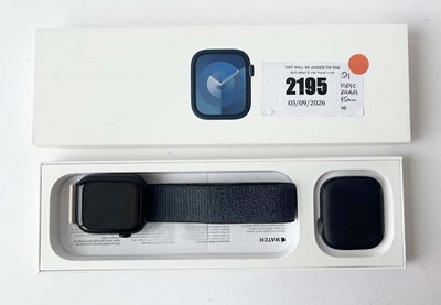 Lot Apple Watch Series 9 45MM A2980 Midnight, boxed