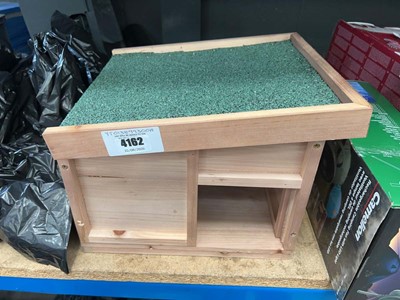 Lot 4162 - Wooden hedgehog house