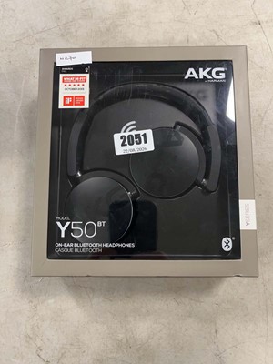 Lot 2051 - Boxed AKG Harman Y50BT headphones