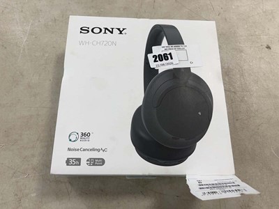 Lot 2061 - Boxed Sony WHCH720n NC headphones