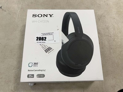 Lot 2062 - Boxed Sony WHCH720n NC headphones