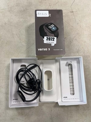 Lot 2072 - Boxed Fitbit Versa 3