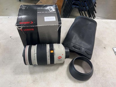 Lot 2075 - Boxed Canon CL5 15mm F/1.6-2.6 lens, plus...