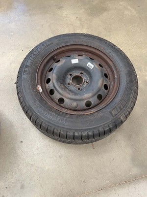 Lot 4220 - Steel wheel with Michelin tyre 215/60R16