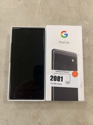 Lot 2081 - Google Pixel 6A phone