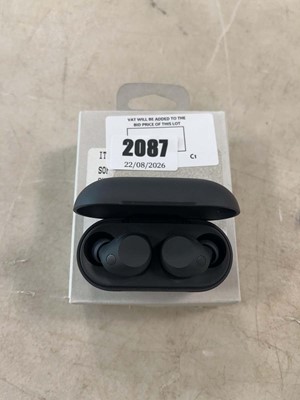 Lot 2087 - Boxed Sony earbuds