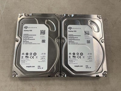 Lot 2090 - 2 Seagate 5 TB HDDs
