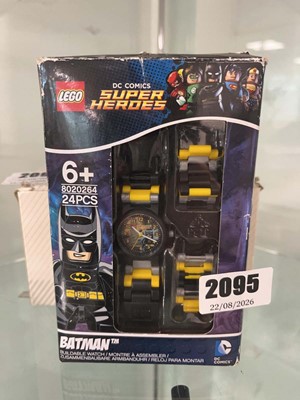 Lot 2095 - Boxed LEGO Batman Buildable Watch