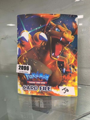 Lot 2096 - Folder containing Pokémon trading cards