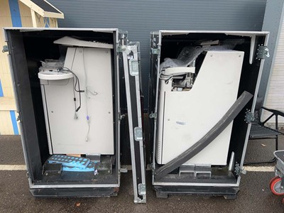 Lot 4262 - 2 Medical blood analysers plus travel cases