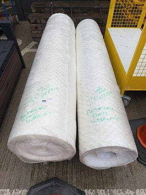 Lot 4278 - 2 rolls of artificial grass underlay