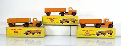 Lot 170 - Three Dinky models: 3 x 409 Bedford...