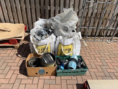 Lot 4313 - Multiple bags containing plumbing fittings,...