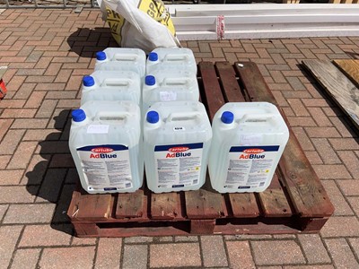 Lot 4314 - 7 tubs of Ad Blue