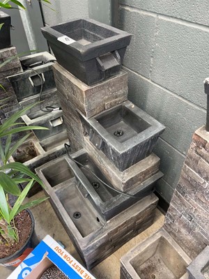 Lot 4337 - Electric garden water feature