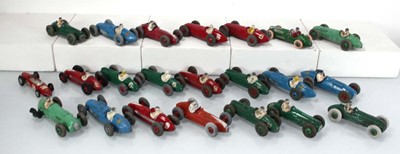 Lot 184 - Thirty-eight Dinky and Corgi racing cars (38)