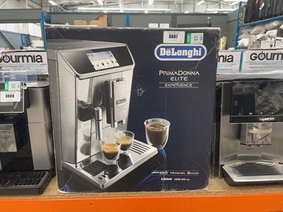 Lot 3007 - Boxed DeLonghi PrimaDonna Elite Experience...