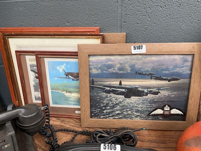 Lot 5107 - Quantity of RAF aviation prints