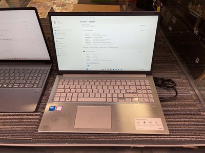 Lot 2104 - Asus Vivobook 15 model number X1504VAP, with...