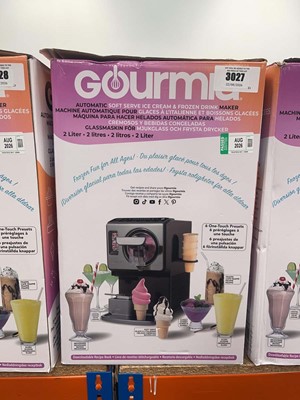 Lot 3027 - Boxed Gourmia Soft Serve Ice Cream and Frozen...