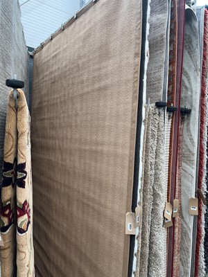 Lot 5023 - Large carpet, herringbone pattern