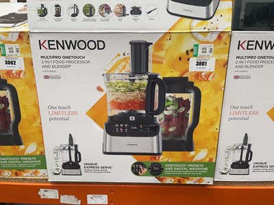 Lot 3061 - Boxed Kenwood Multi Pro One Touch 2 in 1 food...