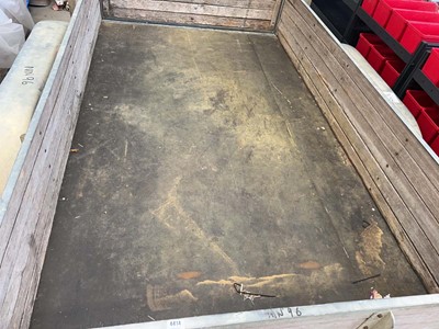 Lot 4414 - A 1989 Bateson twin axle model 3000 trailer...
