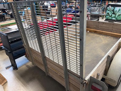Lot 4414 - A 1989 Bateson twin axle model 3000 trailer...