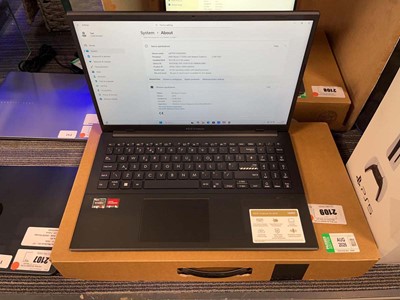 Lot 2109 - Boxed Asus Vivobook Model number E1504F with...