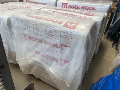 Lot 4417 - 6 rolls of Rockwool insulation