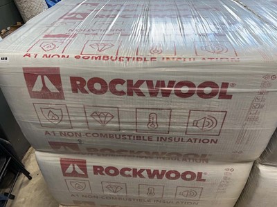 Lot 4418 - 6 rolls of Rockwool insulation