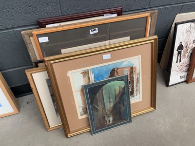 Lot 5144 - Quantity of engravings and paintings to...