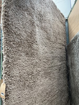 Lot 5064 - Deep pile carpet, brown