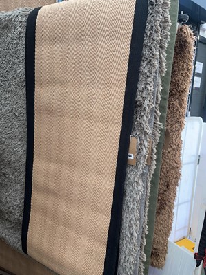 Lot 5065 - Carpet runner, herringbone