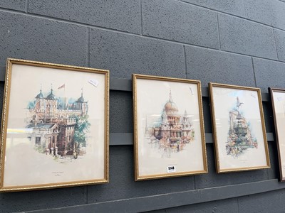 Lot 5148 - Three London prints