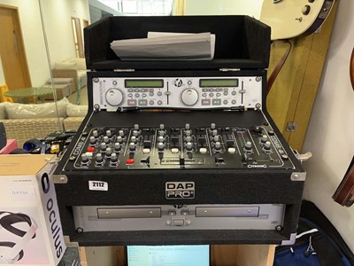 Lot 2112 - Dap Pro JB Systems rackmount DJ mixer & CD 570...
