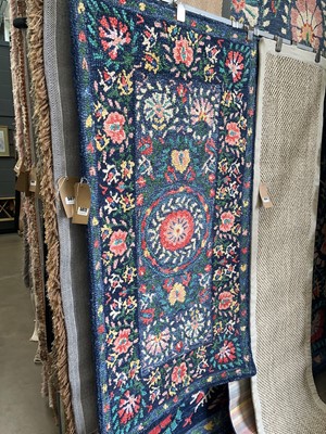 Lot 5072 - Carpet, multicoloured floral pattern