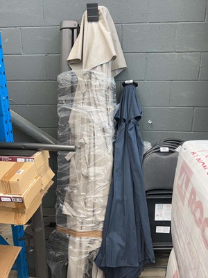 Lot 4397 - 2 Sunvilla folding garden parasols