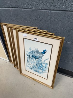Lot 5162 - Four game bird prints