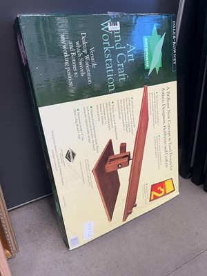 Lot 5166 - Boxed art and craft workstation