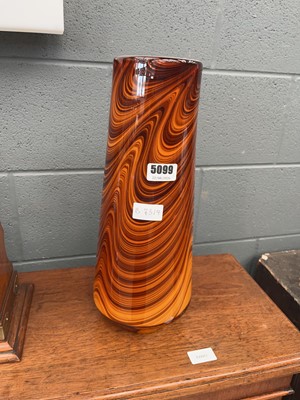 Lot 5099 - Murano style glass vase