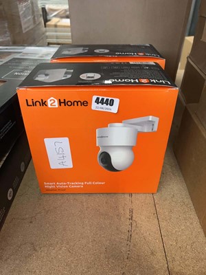 Lot 4440 - 2 Link to Home smart night vision cameras