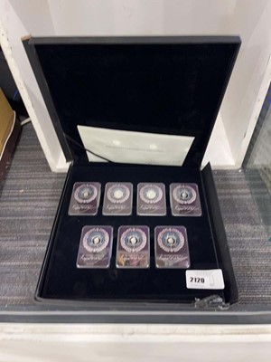 Lot 2120 - Collection of coins in the set The Unseen...